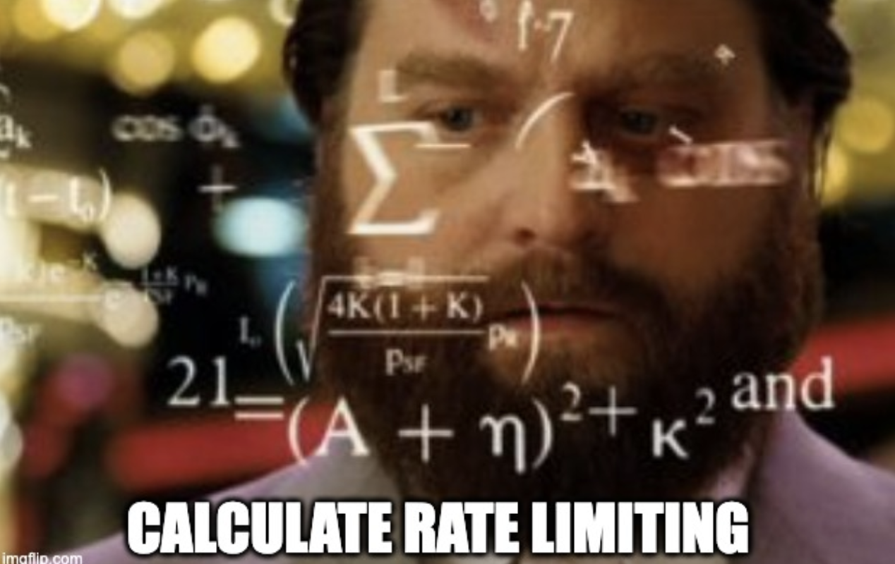 calculate rate limiting